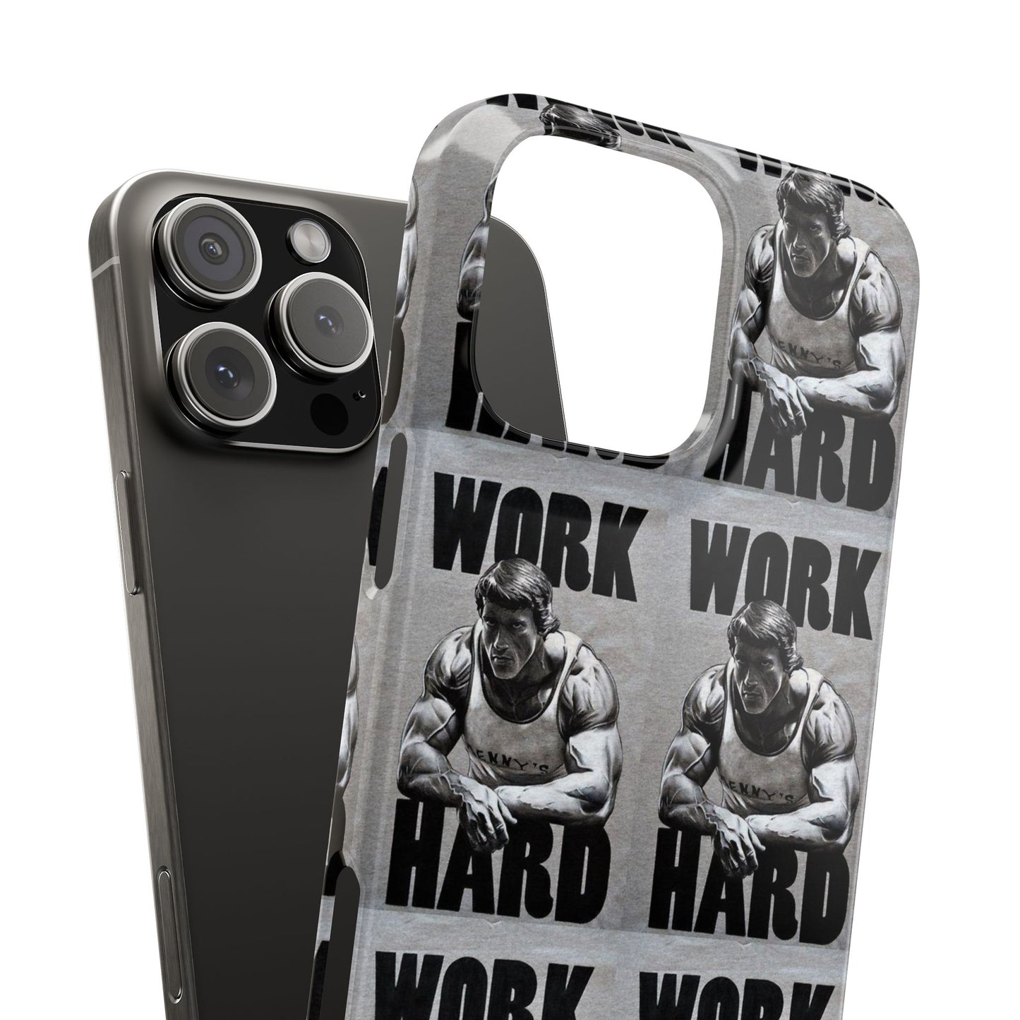 Work Hard Phone Case