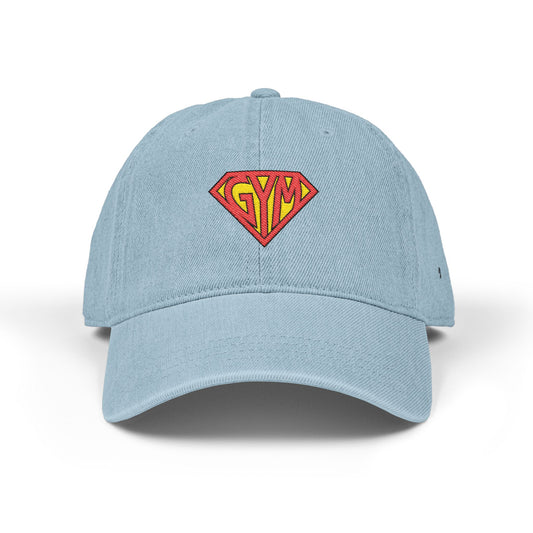GYM (Superhero Logo)