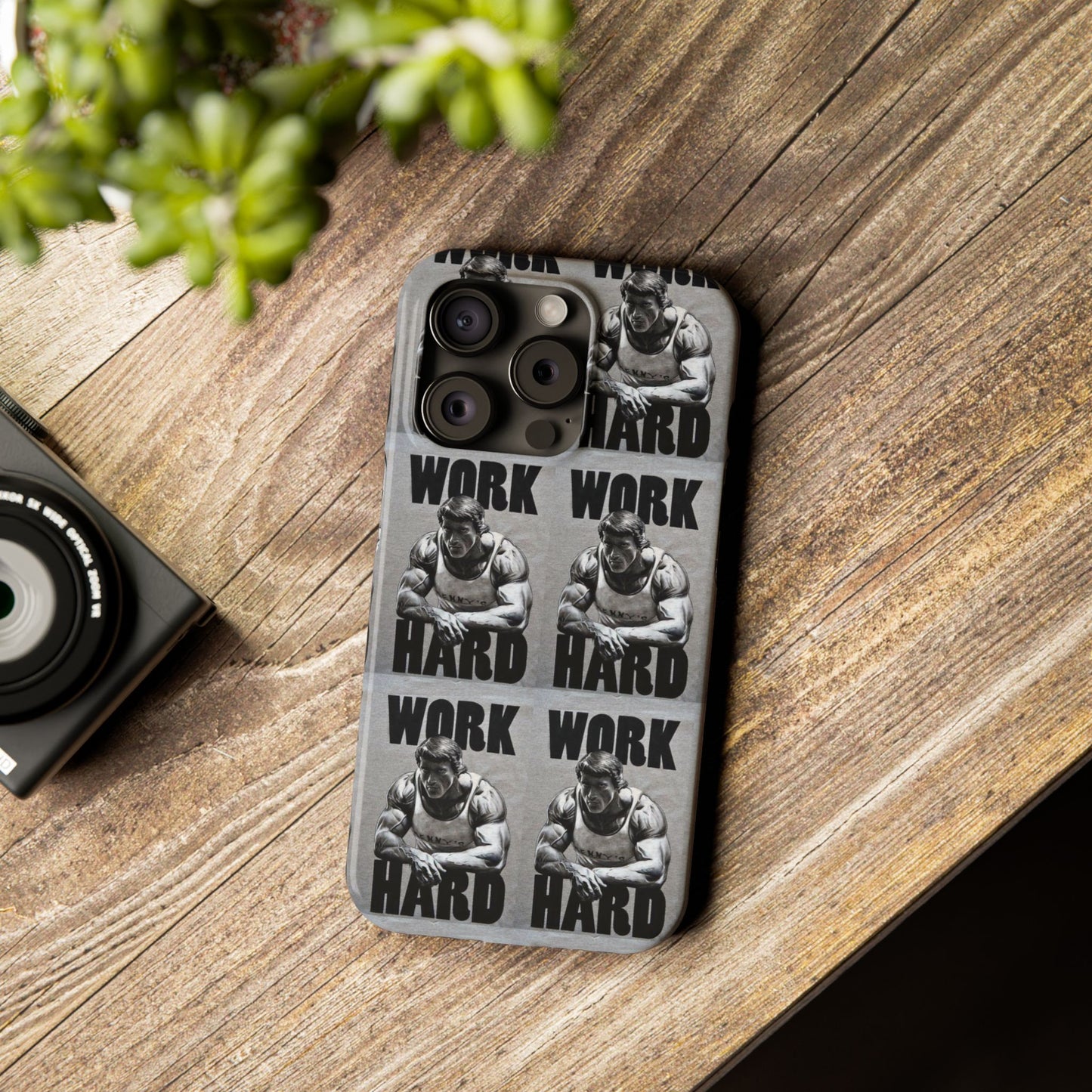 Work Hard Phone Case