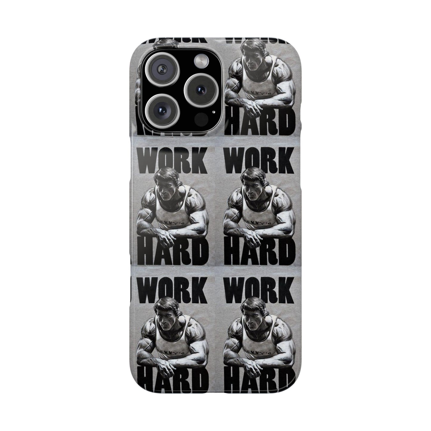 Work Hard Phone Case