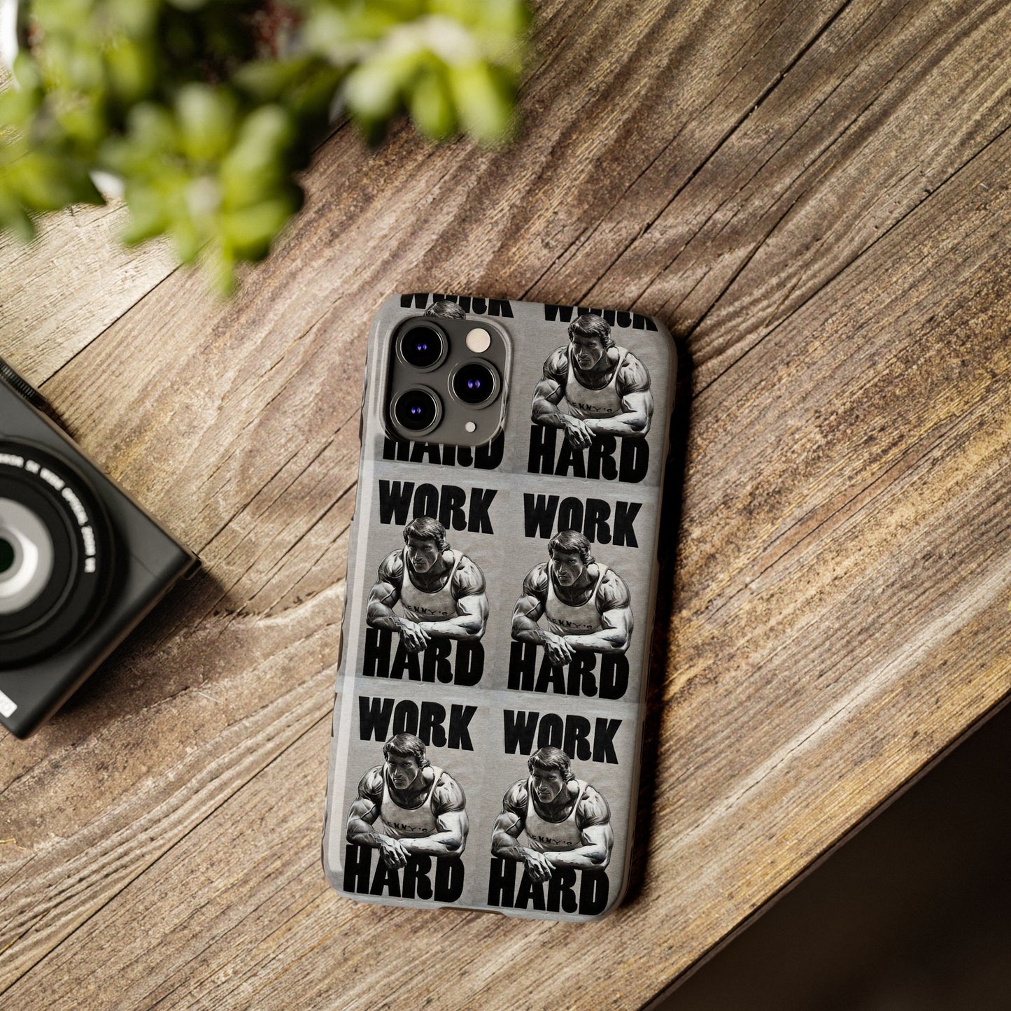 Work Hard Phone Case