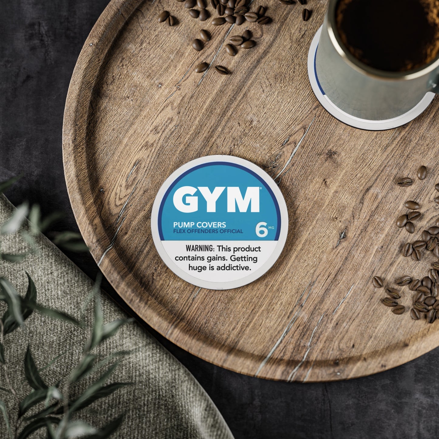 Gym (Zyn) Coaster