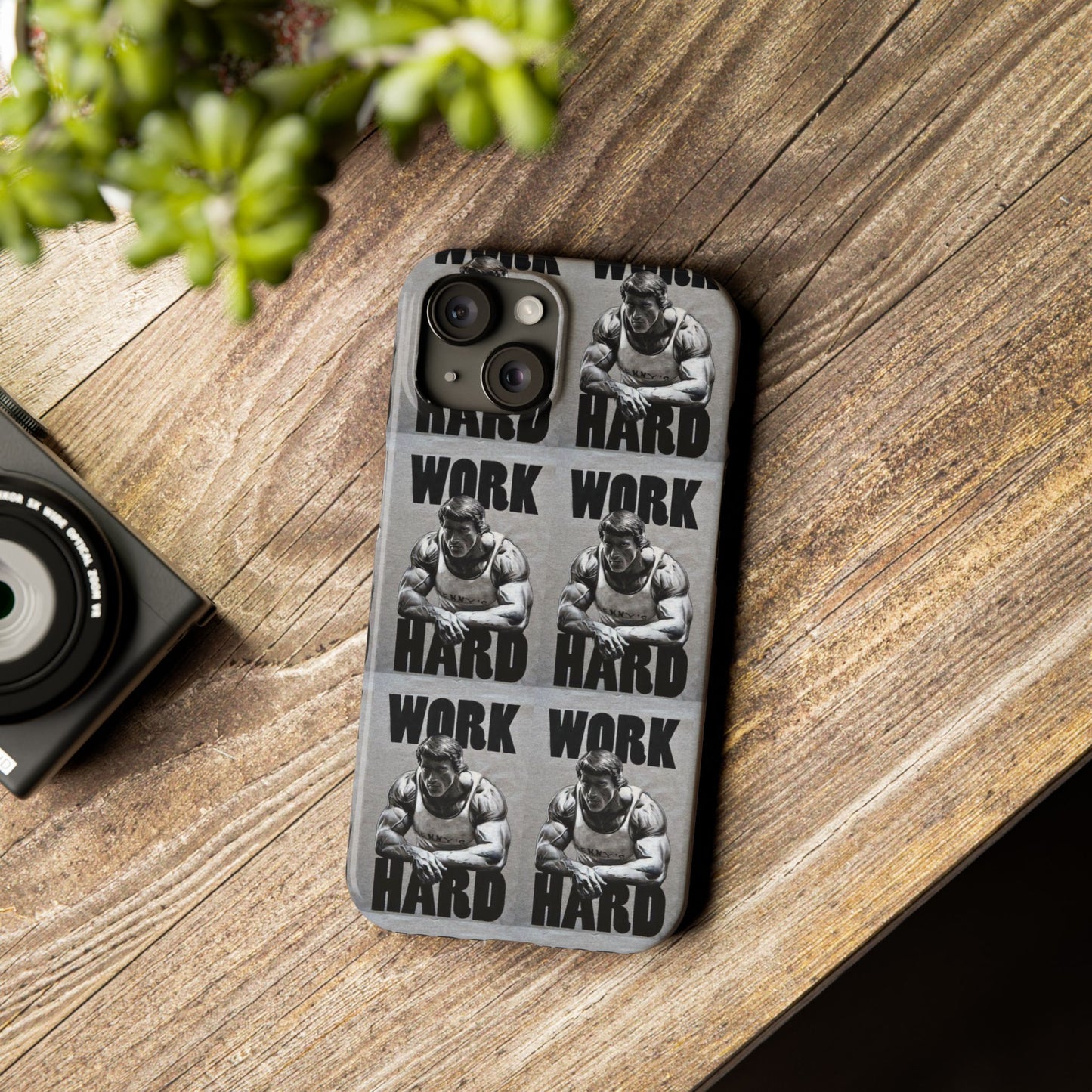 Work Hard Phone Case