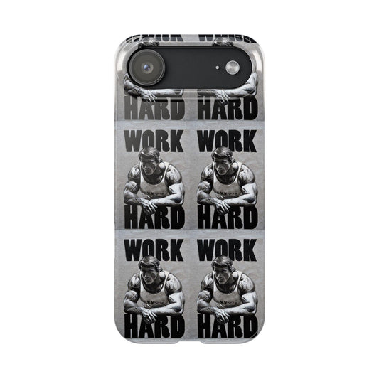 Work Hard Phone Case